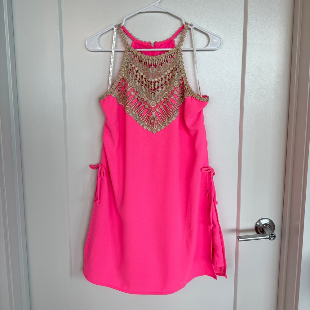 Lilly Pulitzer Pink Pearl Shift Romper